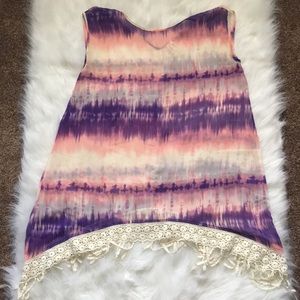 🤑4 for $12 Arizona Sheer Tie-Dye Lightweight Beach Cover Up